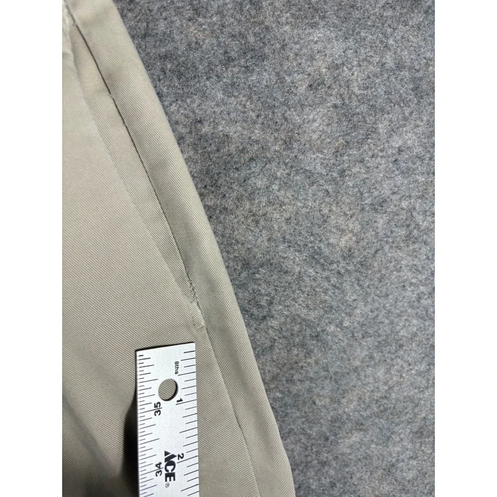 Brooks Brothers Advantage Chino Clark Pants Beige Men's‎ W36 L30 Cotton - Picture 9 of 13